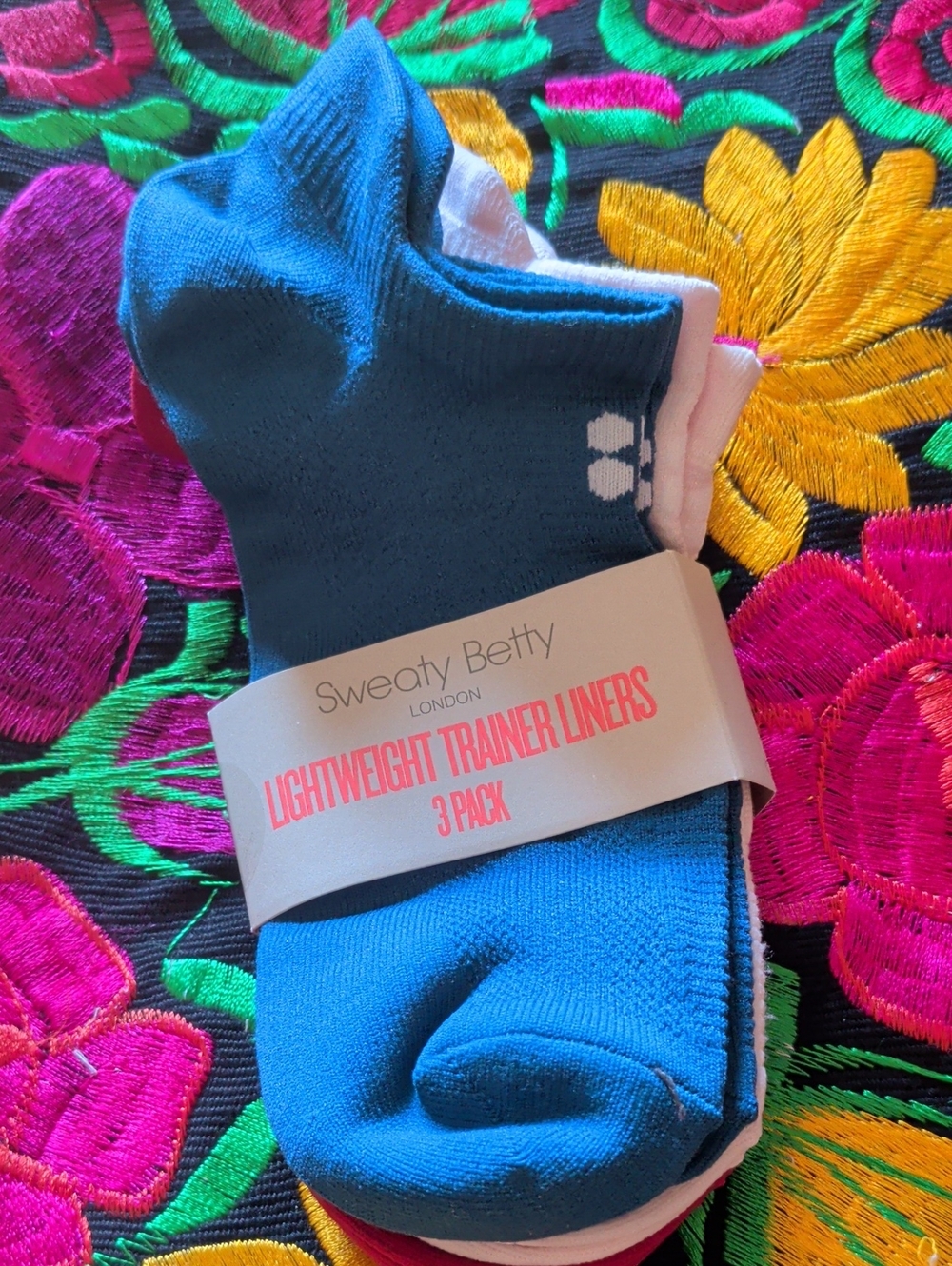 Sweaty Betty  Light weight Trainer socks (3 Pack)
